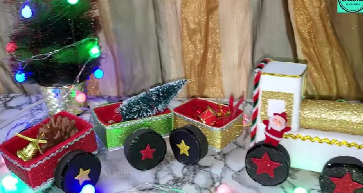 Reciclaje y decoración: así quedará tu adorno navideño. Reciclaje y decoración: así quedará tu adorno navideño.