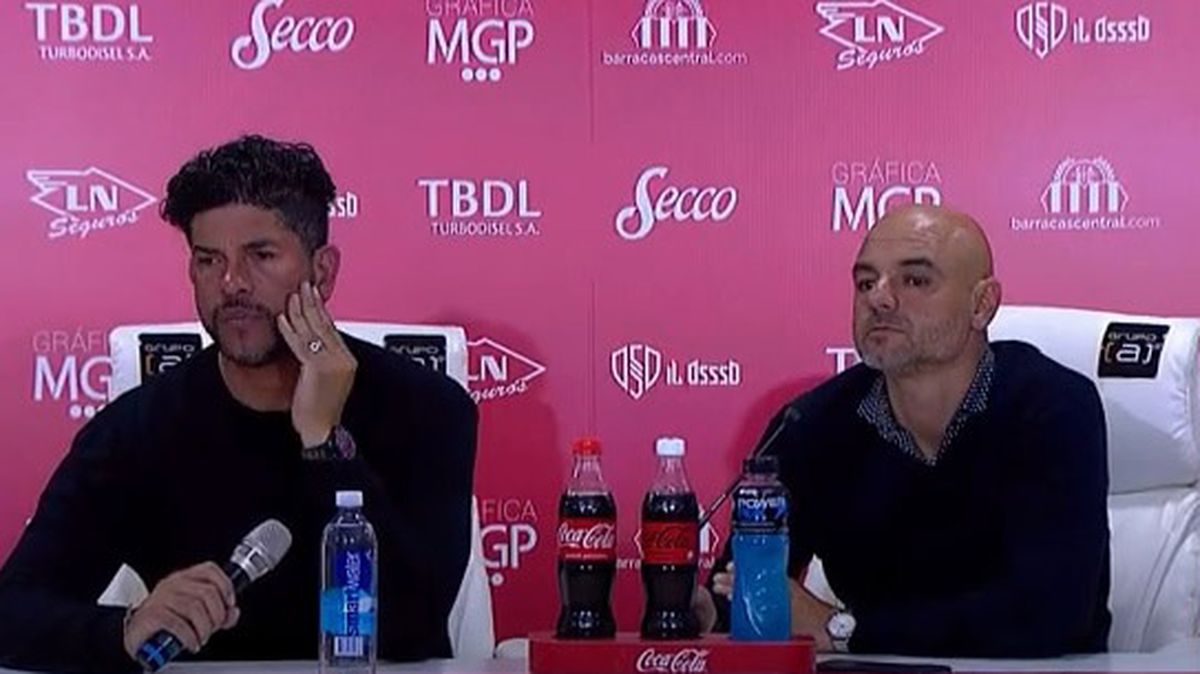 Sergio Gómez y Favio Orsi se fueron con bronca por la derrota de Godoy Cruz.