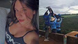 La joven fue arrojada al vacío sin estar atada a una cuerda.