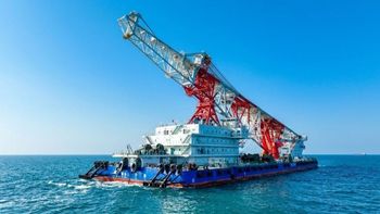 China envía a un país de América Latina el mayor buque de construcción para levantar un puente de 46 kilómetros