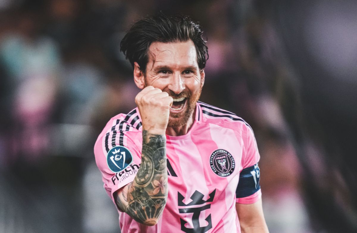 Messi volvió a brillar en Miami.