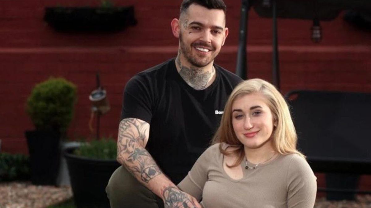 Tony y Soffia. El hombre dejó a su mujer y formó pareja con la refugiada ucraniana.