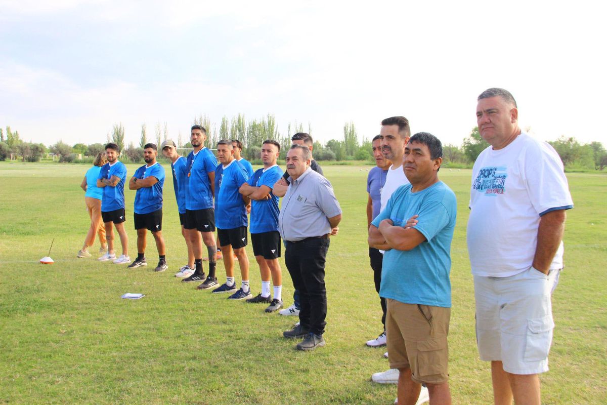 Gutiérrez Sport Club este lunes arrancó su pretemporada con Pablo Jofré como entrenador.