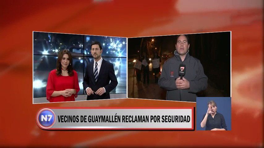 Mendoza: accidente en vivo durante un móvil periodístico