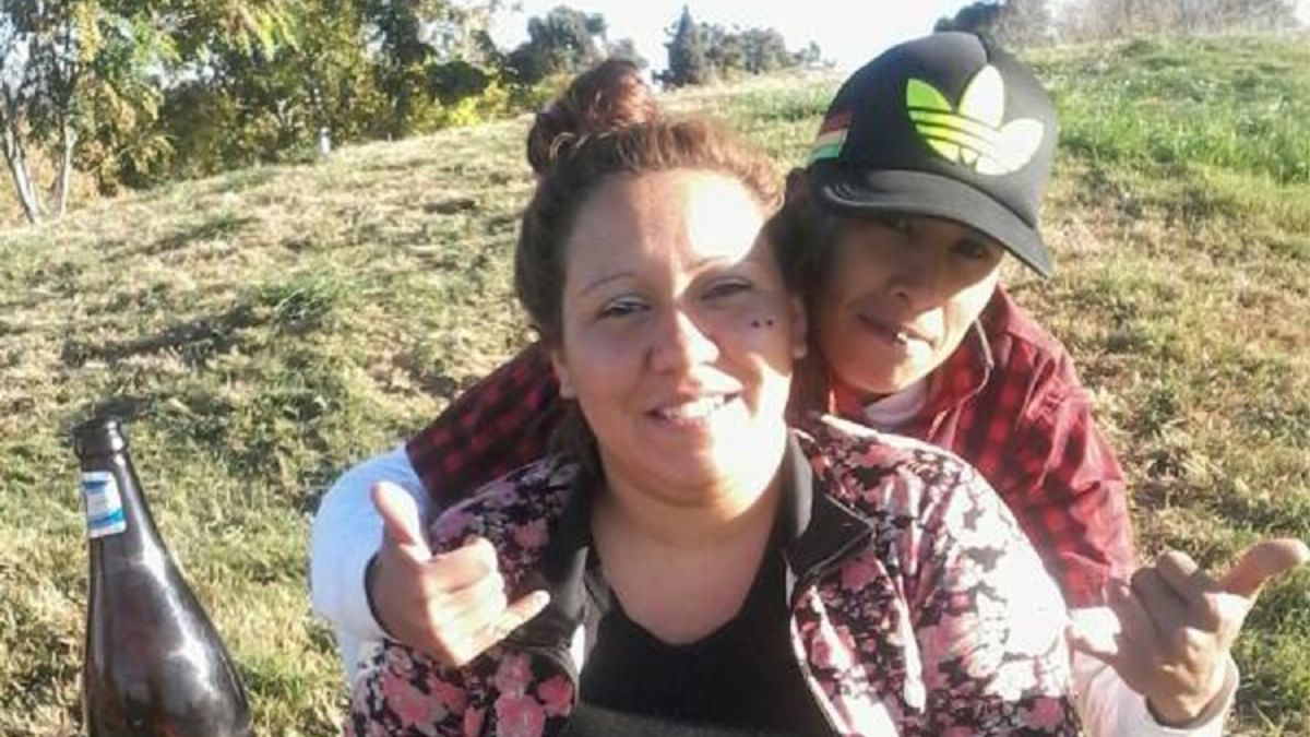 Dylan Sambrano y su novia, Gisel Varela.