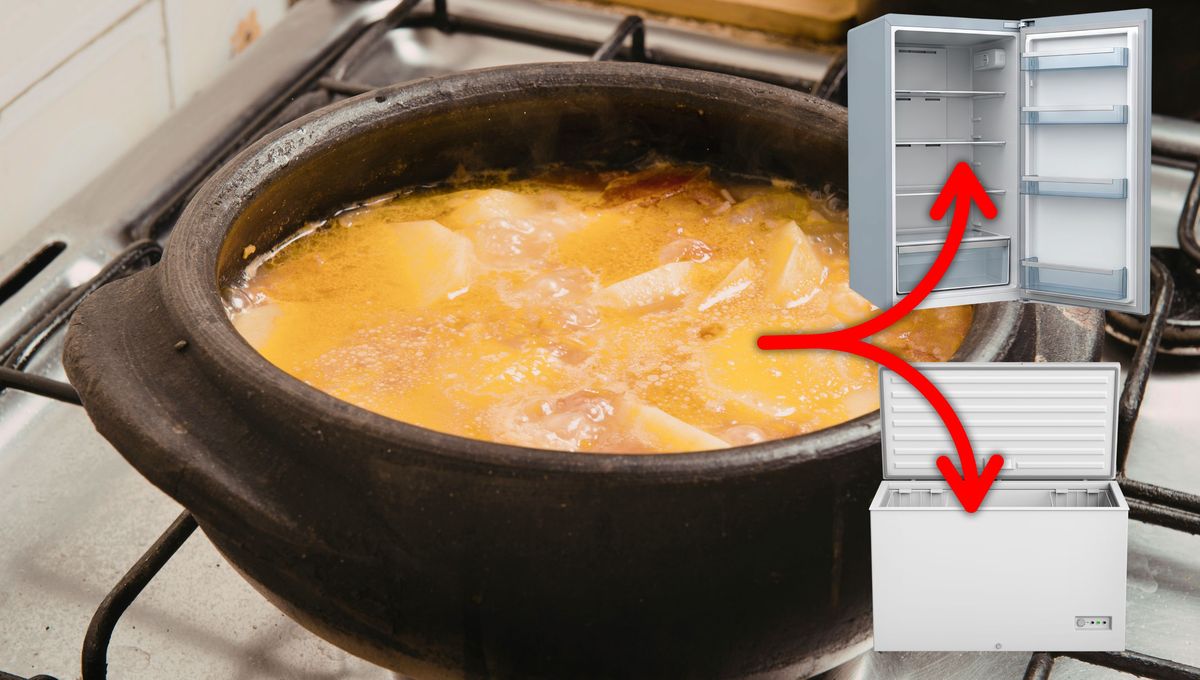 Cómo se puede guardar de manera segura un guiso o locro.&nbsp;
