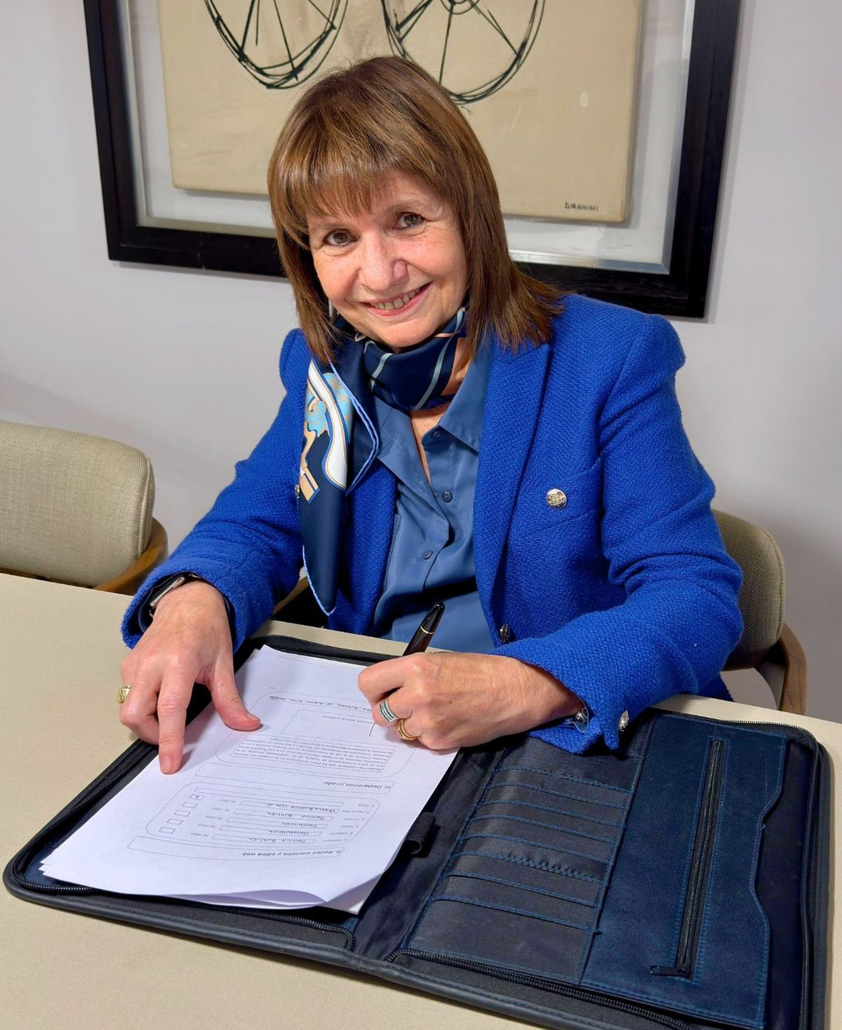 La foto que publicó Patricia Bullrich en sus redes para dar a conocer que será candidata a senadora por LLA. La foto que publicó Patricia Bullrich en sus redes para dar a conocer que será candidata a senadora por LLA.