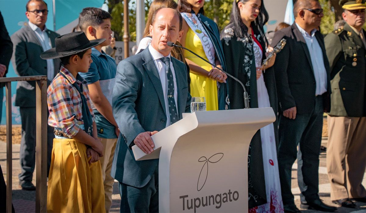 El intendente de Tupungato