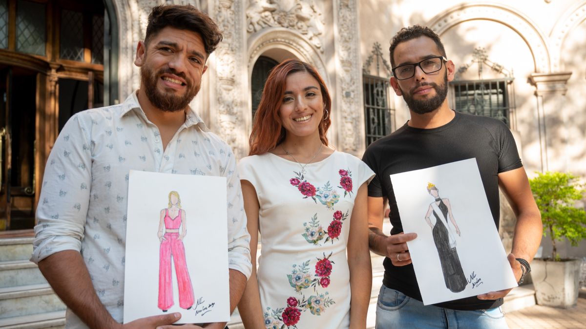 Nicolás Ortega Lara, junto a sus coequipers Aisha Sepúlveda y Arián Arguello, serán parte de la Vendimia 2023.