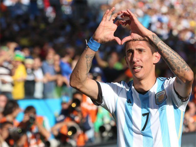 Los cuernitos de Di María, lo más publicado en las redes sociales