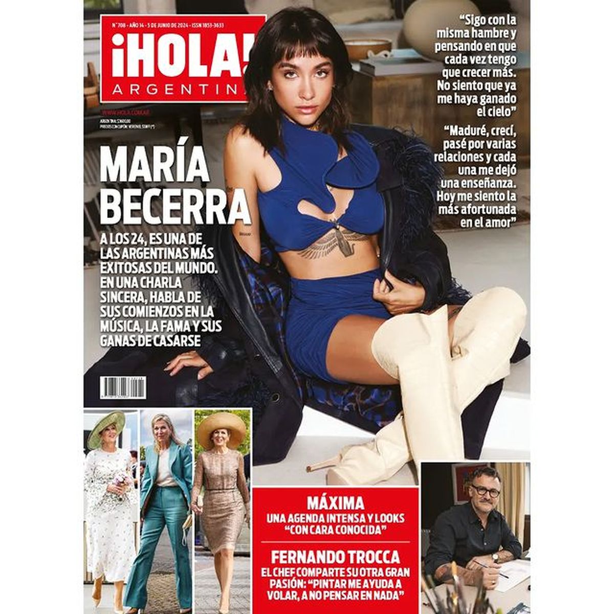 María Becerra se suma a la mini cinturón ultra XS, cut-outs y es tapa de revista. María Becerra se suma a la mini cinturón ultra XS, cut-outs y es tapa de revista.