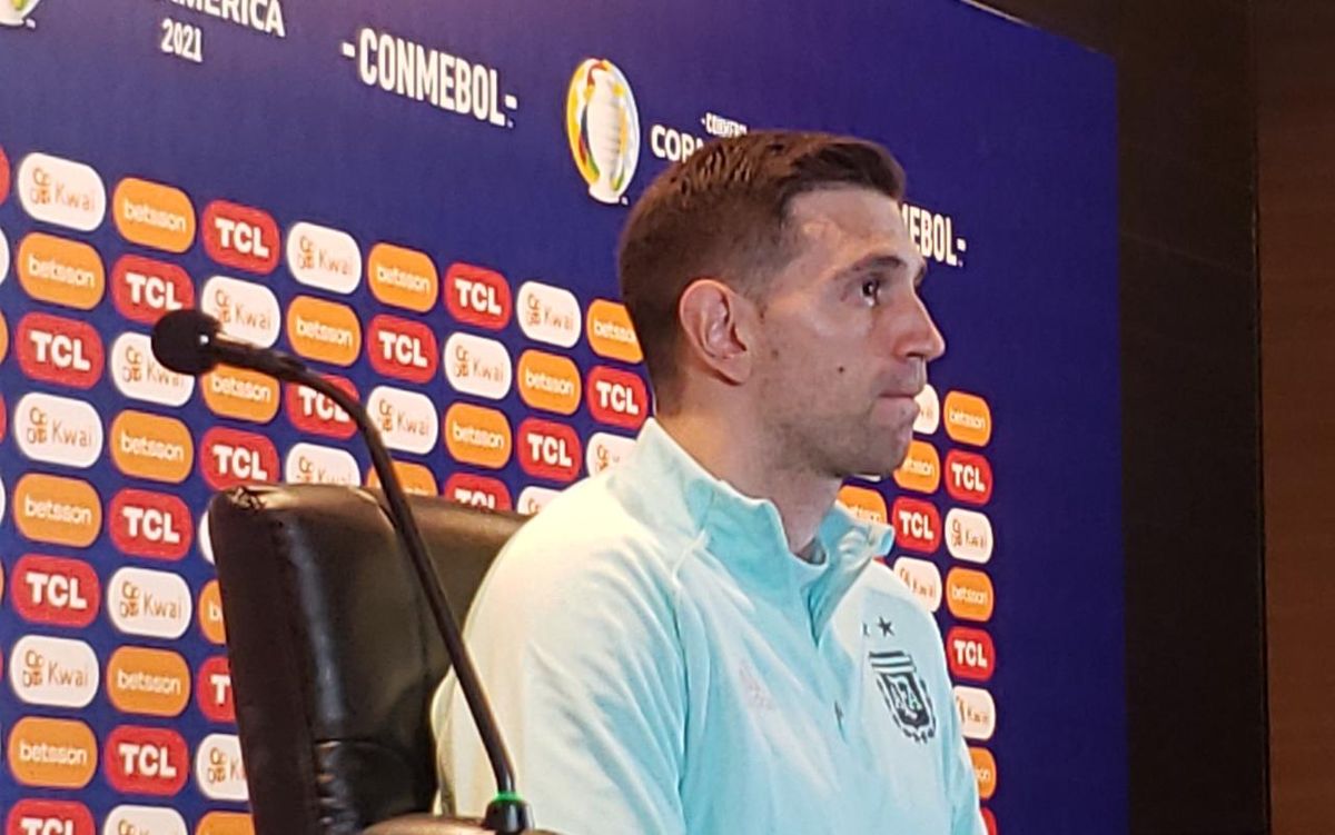 El Dibu Mart&iacute;nez ser&aacute; el arquero de la Selecci&oacute;n Argentina en la final de la Copa Am&eacute;rica 2021.