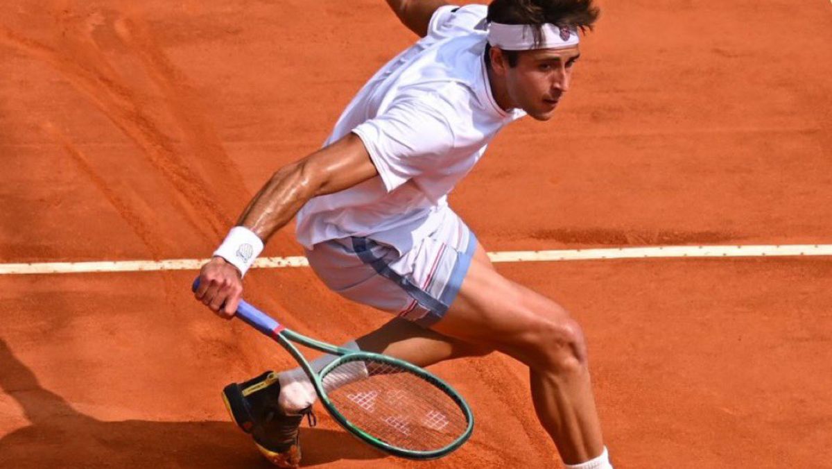 Tomás Etcheverry no pudo superar la segunda ronda del Masters de Montecarlo
