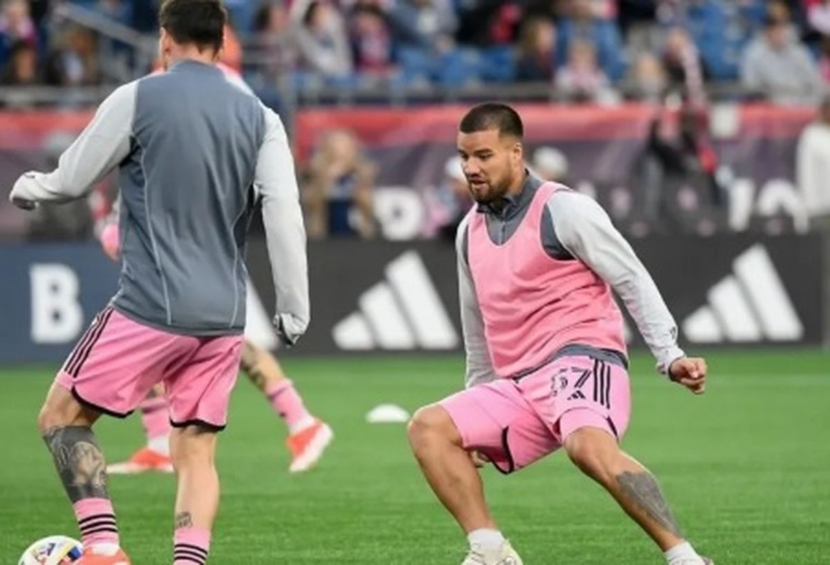 Weigandt y Messi en Inter Miami. Weigandt y Messi en Inter Miami.