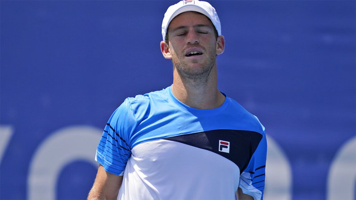 Schwartzman explotó por el calor: 