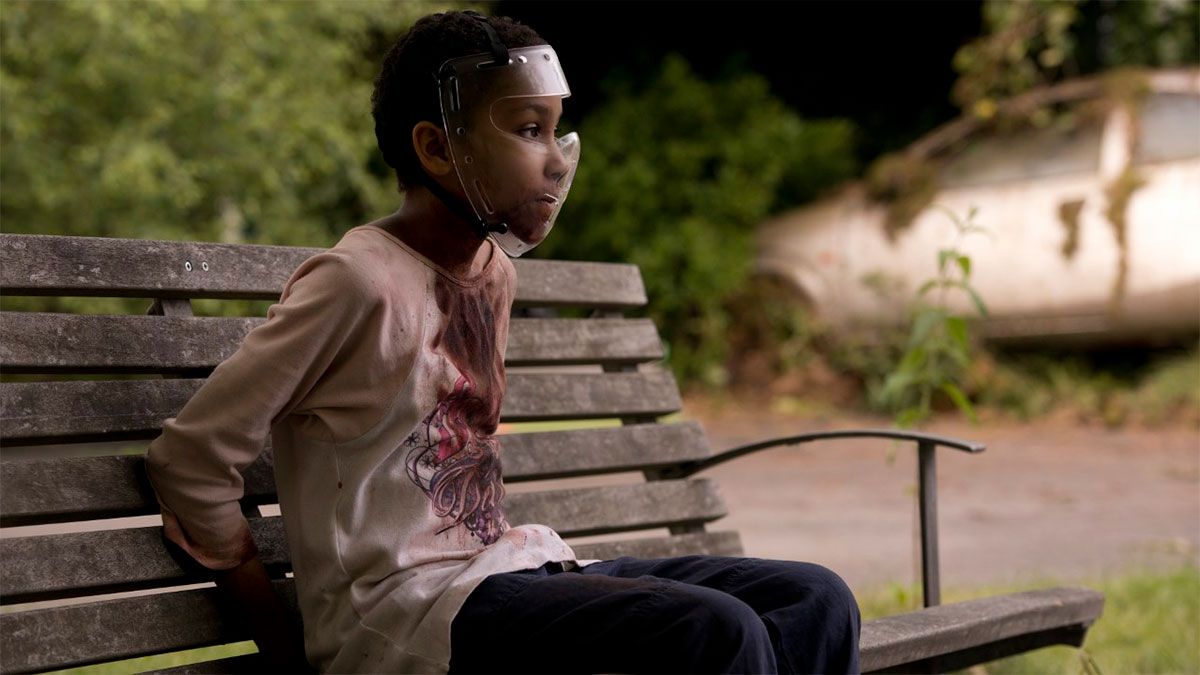 Sennia Nanua que interpretó a Melanie en la película de 2016 Sennia Nanua que interpretó a Melanie en la película de 2016