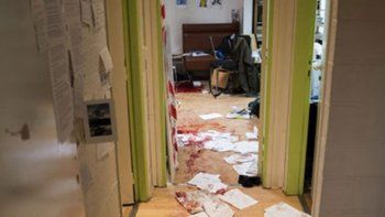 Masacre en Charlie Hebdo: difundieron la primera imagen de cómo quedó el interior de la redacción