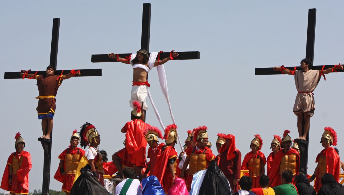 En Filipinas, Semana Santa es una fecha muy importante y movilizadora. En Filipinas, Semana Santa es una fecha muy importante y movilizadora. 