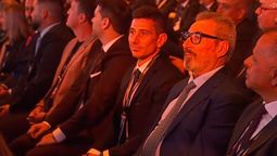 Daniel y Agustín Vila en el sorteo.