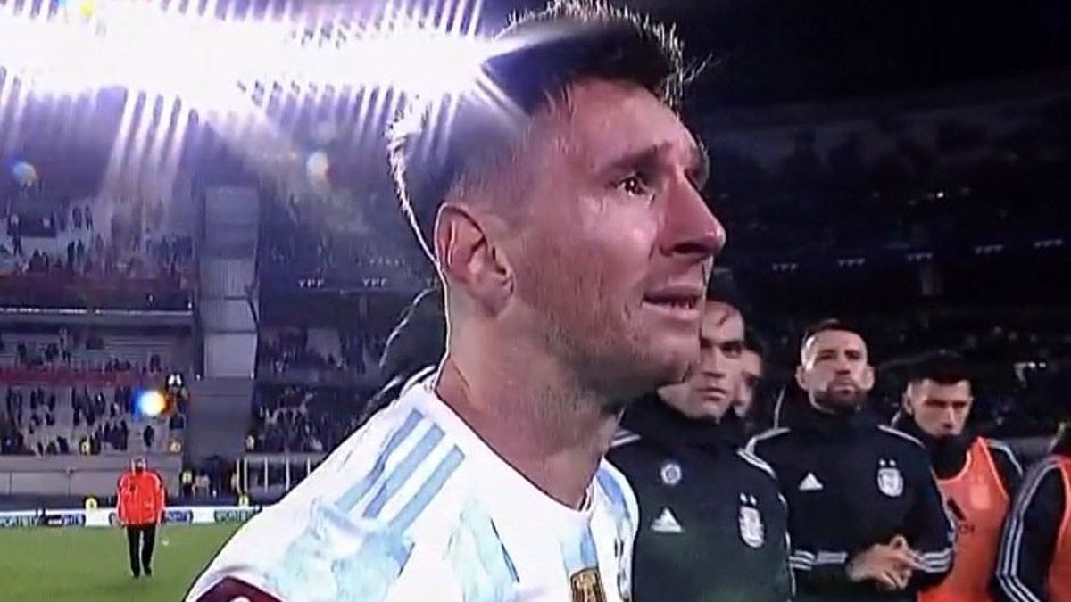 Messi y un detalle que nadie tuvo en cuenta en el Monumental