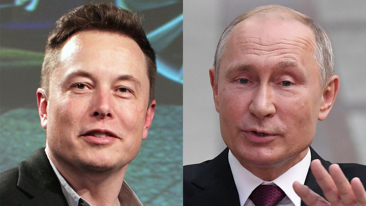 Guerra Rusia - Ucrania: Musk desafió a Putin en Twitter.
