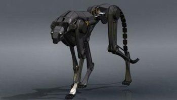Soprendente robot felino