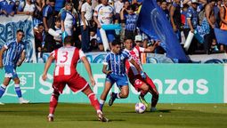 El volante Hernán López Muñoz se fue enojado por el empate ante Unión.