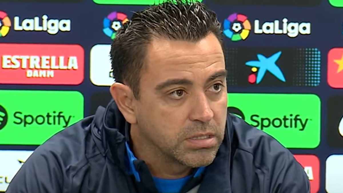 Xavi Hernández, el técnico del Barcelona, habló de la posible vuelta de Messi al Culé.