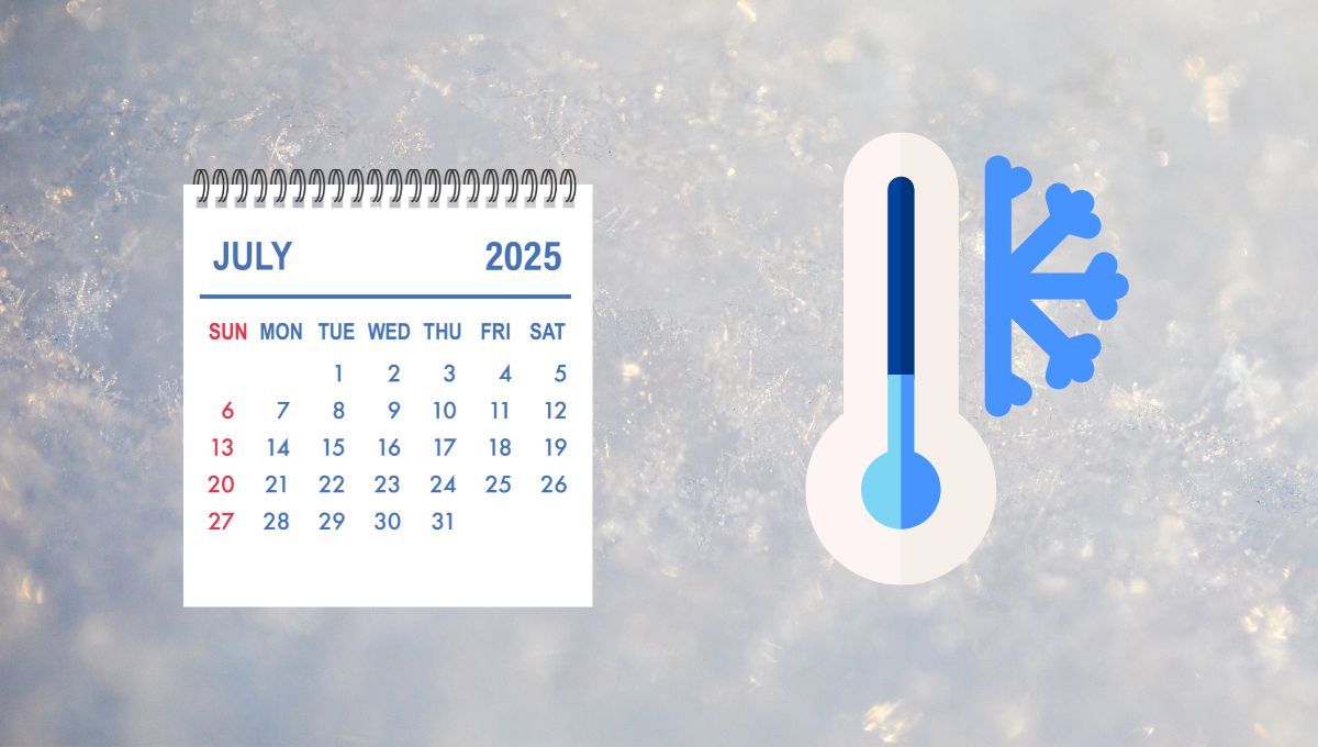 Se esperan frío polar para le mes de julio