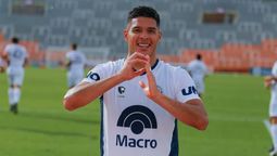 Villalba hizo el gol de la Lepra (Nicolás Ríos)