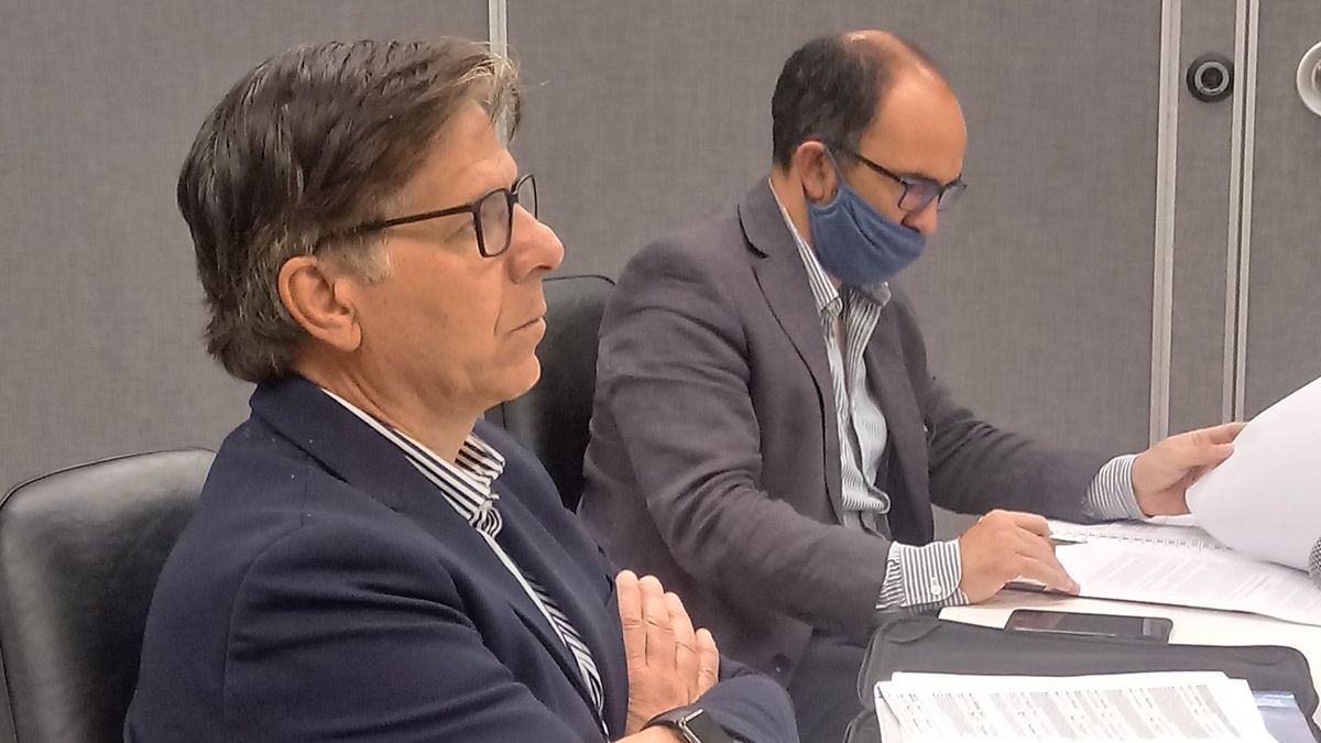 José Thomas en la Legislatura. Presnetó los avances del proyecto de convertir en universidad el IEF.&nbsp;