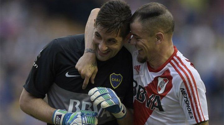 En las redes se especuló con el abrazo entre Orión y D´Alessandro