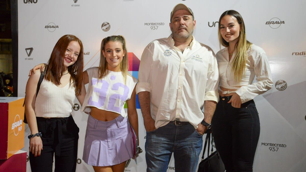 Ornella Dubbini, ClarI Ceschin, Damián Trotta y Renata Rizzato.