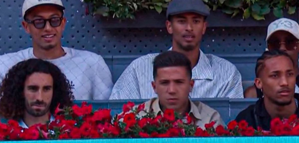 Enzo Fern&aacute;ndez en el Madrid Open, d&iacute;as despu&eacute;s de la sanci&oacute;n del Chelsea y en medio del inter&eacute;s del Real Madrid.