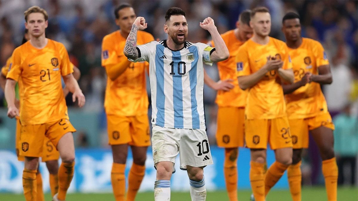 Varios jugadores de Países Bajos defendieron a Lionel Messi y la Selección argentina.