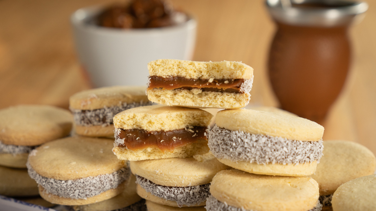 Recetas: maicenitas o alfajores de maicena. Foto: gentileza clarin.