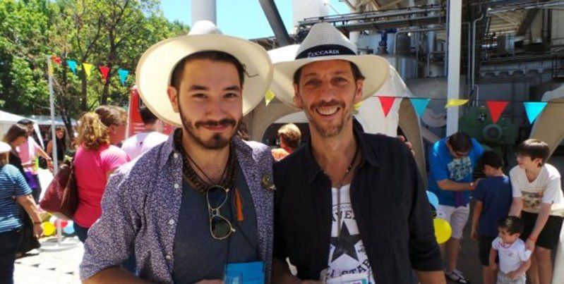 Humberto Tortonese se fue del país a vivir con su novio chef