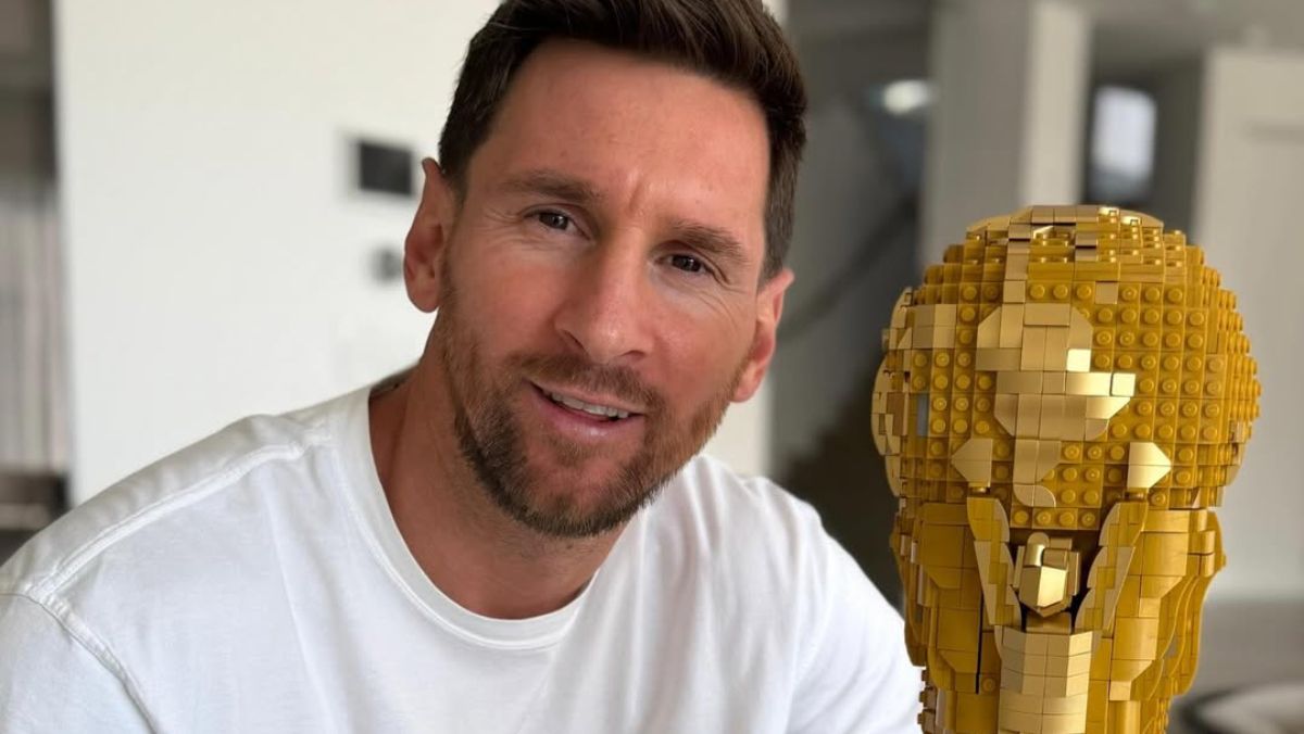 Lionel Messi ha sido la cara del Mundial 2026 para varias marcas como Lego. Lionel Messi ha sido la cara del Mundial 2026 para varias marcas como Lego.
