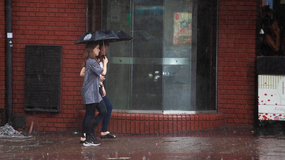 El pronóstico del tiempo indicó que puede haber lluvias y tormentas aisladas en las tardes y noches. Imagen ilustrativa. El pronóstico del tiempo indicó que puede haber lluvias y tormentas aisladas en las tardes y noches. Imagen ilustrativa.