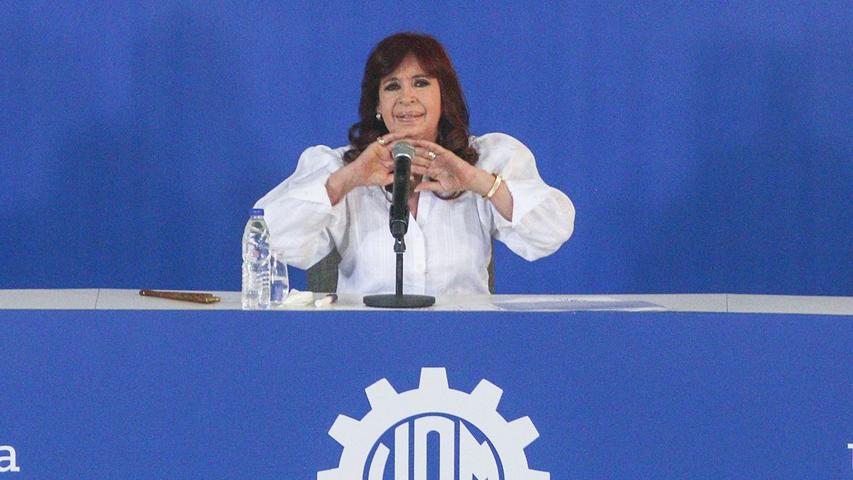 Cristina Kirchner ordenó en su momento que se partiera en dos el bloque legislativo del Frente de Todos en el Senado nacional.
