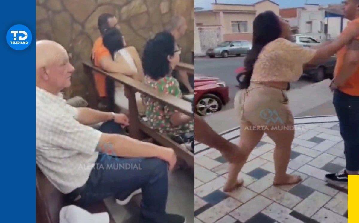 Ante los ojos de Dios. Descubrió a su marido con otra en plena misa y se desató escándalo. Ante los ojos de Dios. Descubrió a su marido con otra en plena misa y se desató escándalo.