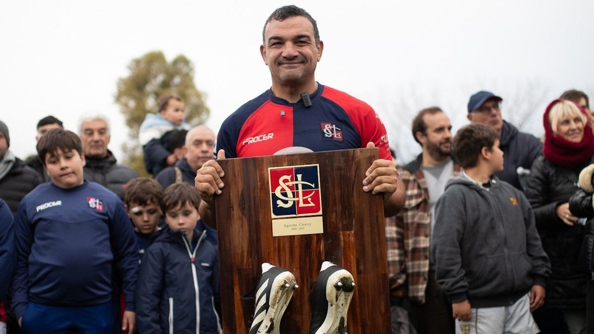 Agustín Creevy se despidió en su club y cuestionó los valores del rugby: 