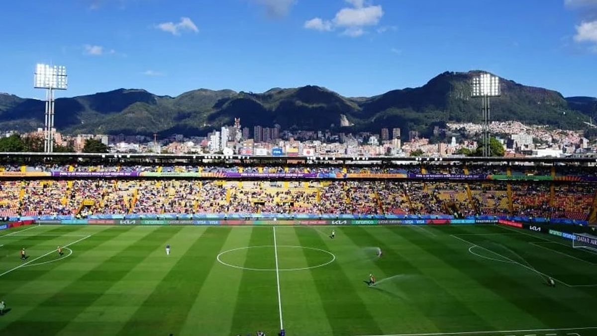 El Estadio Nemesio Camacho El Campín es la sede del partido entre Independiente Santa Fe y River.