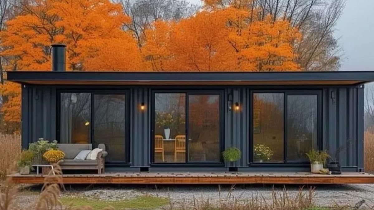 Casa container. Con creatividad quedan hermosos diseños. Casa container. Con creatividad quedan hermosos diseños.