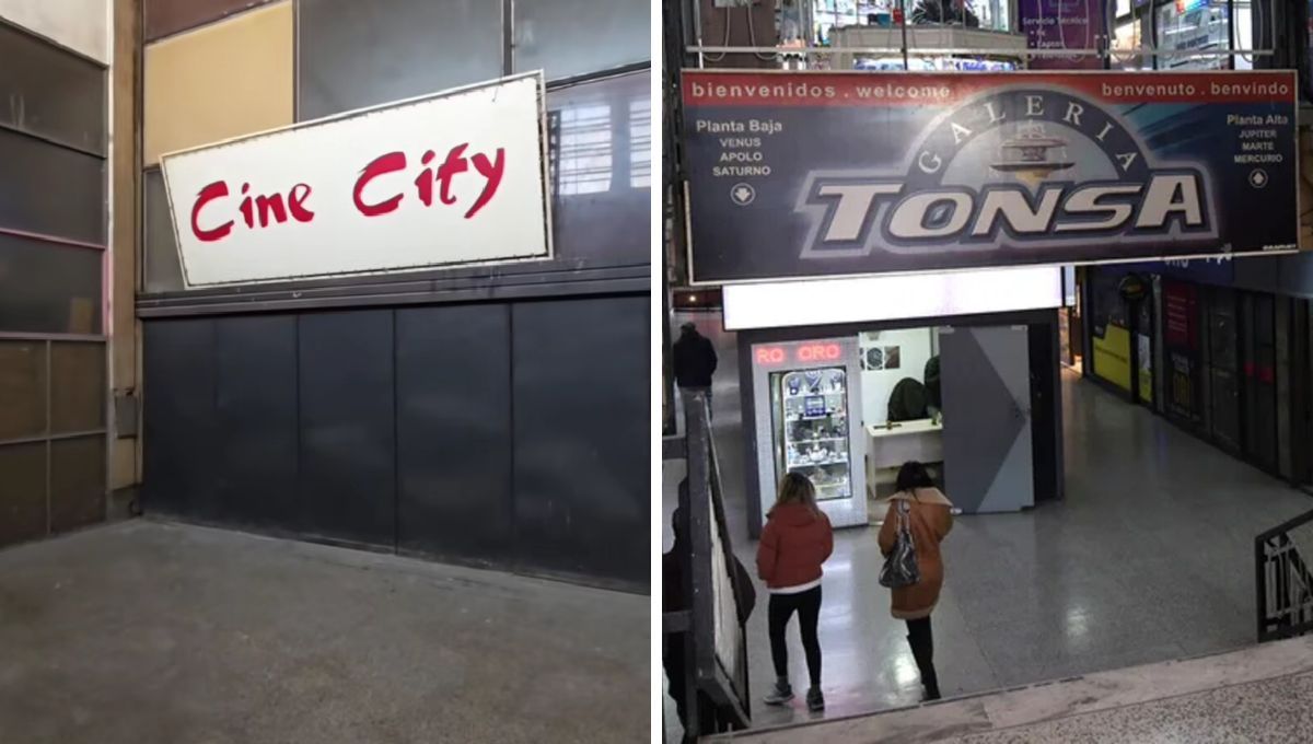 Un usuario de TikTok mostró cómo se ve hoy el conocido Cine City de la Galería Tonsa
