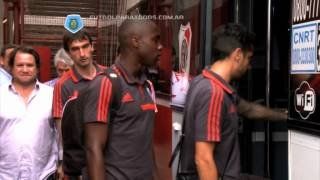 El apoyo de los hinchas millonarios al equipo de Ramón