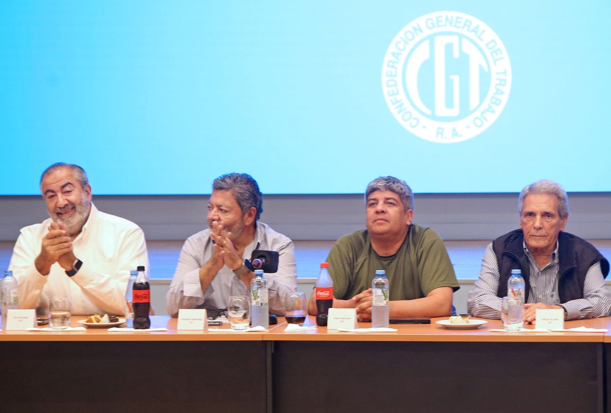 La CGT analiza dar inicio a un plan de lucha desde el jueves.