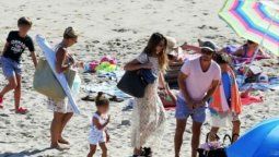 Las fotos de la China Suárez y Benjamín Vicuña junto a sus hijos en Chile