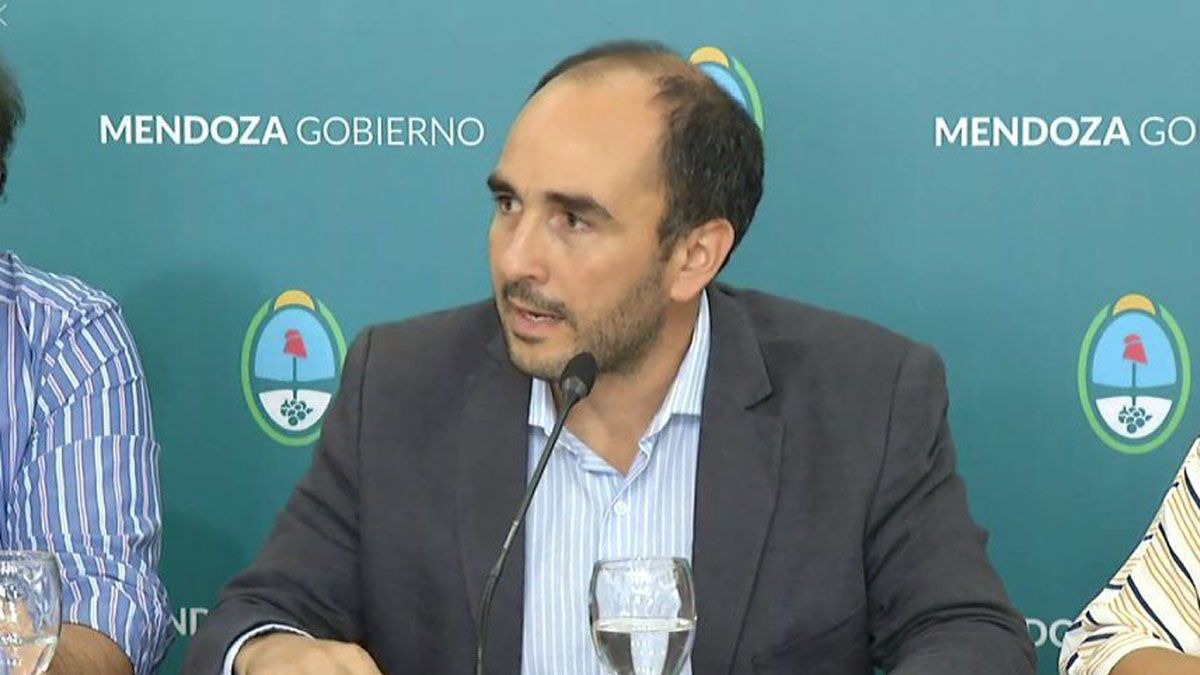 José Thomas, director general de Escuelas de Mendoza.