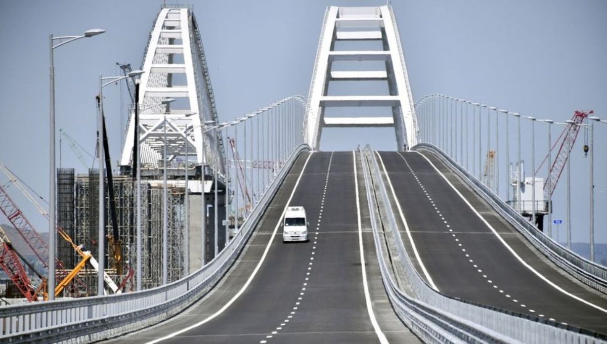 Rusia construyó un puente que desafía a Estados Unidos: es el más grande y esencial a nivel militar